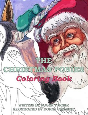 The Christmas Ponies Coloring Book-..