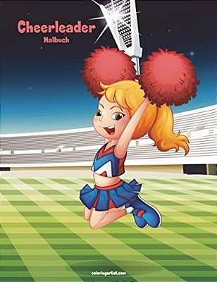 Cheerleader-Malbuch 1-..