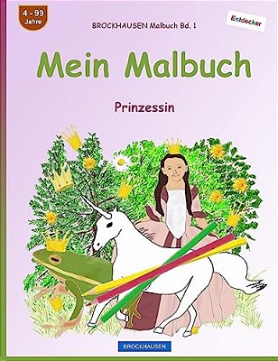Brockhausen Malbuch Bd. 1 - Mein Malbuch: Prinzessin-..