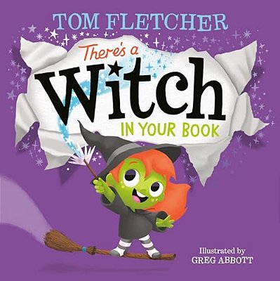 There's A Witch In Your Book: An Interactive Book For Kids And Toddlers-..