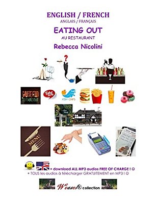 English/French: Eating Out: Black & White Version-..