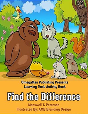 Find The Difference Activity Book-..