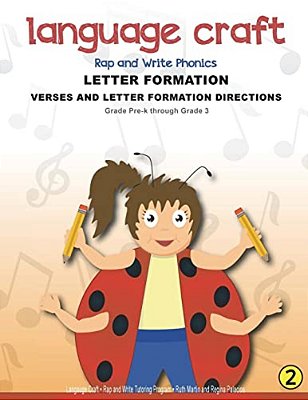 Language Craft Rap And Write Phonics Letter Formation Verses: Verses And Letter Formation Directions-..