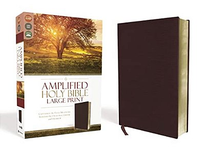 Amplified Bible-Am-large Print: Captures The Full Meaning Behind The Original Greek And Hebrew-..