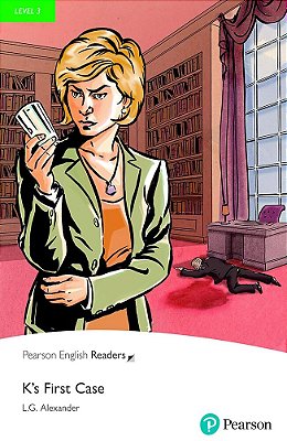 K's First Case - Pearson English Readers - Level 3 - Book With Audio Download..-
