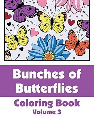 Bunches Of Butterflies Coloring Book-..