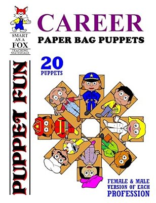 Career Paper Bag Puppets-..