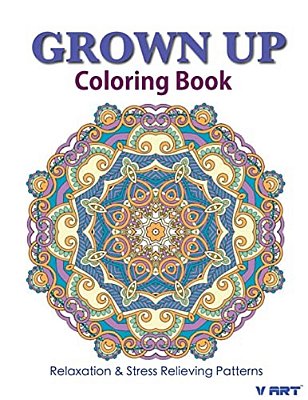 Grown Up Coloring Book 18: Coloring Books For Grownups: Stress Relieving Patterns-..