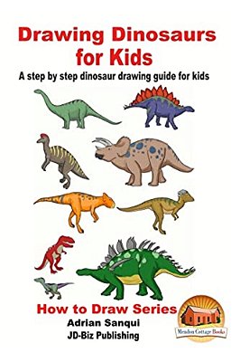 Drawing Dinosaurs For Kids - A Step By Step Dinosaur Drawing Guide For Kids-..