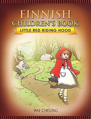 Finnish Children's Book: Little Red Riding Hood-..