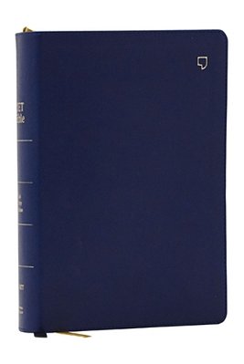 Net Bible, Full Notes Edition (Net, Blue Leathersoft, Comfort Print, Thumb Indexed): Holy Bible-..