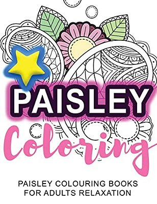 Coloring: Paisley Coloring: Paisley Colouring Books For Adults Relaxation-..