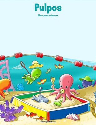 Pulpos Libro Para Colorear 1-..