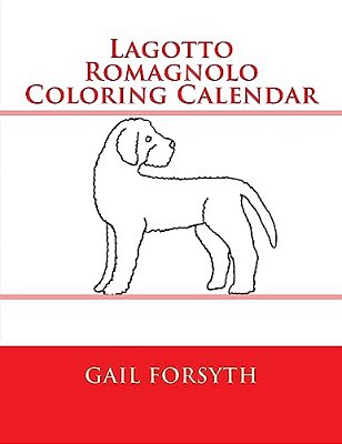 Lagotto Romagnolo Coloring Calendar-..
