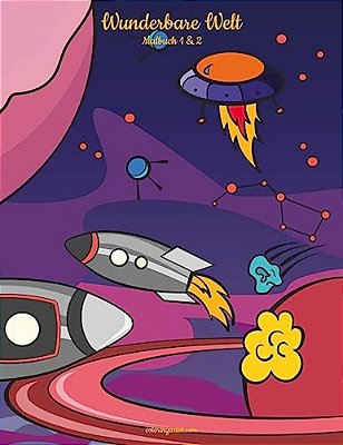 Wunderbare Welt Malbuch 1 & 2-..
