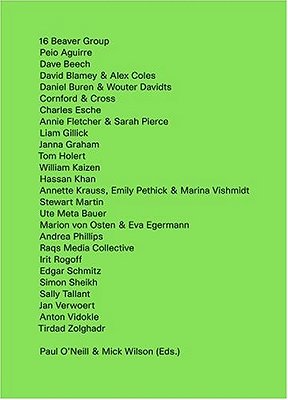 Curating And The Educational Turn (Ocasional Table) Open Editions/-..