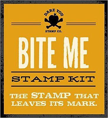 Bite Me Stamp Kit - The Stamp That Leaves Its Mark-..