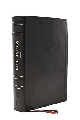 The Esv, Macarthur Study Bible, 2ND Edition, Leathersoft, Black, Thumb Indexed: Unleashing God's Truth One Verse At A Time-..