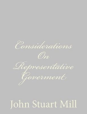 Considerations On Representative Goverment-..