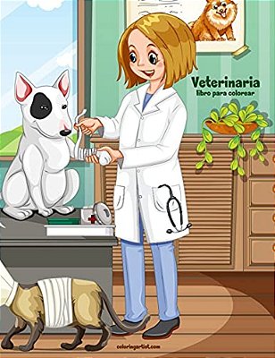 Veterinaria Libro Para Colorear 1-..