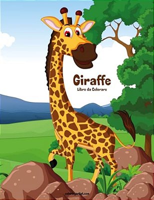 Giraffe Libro Da Colorare 1-..
