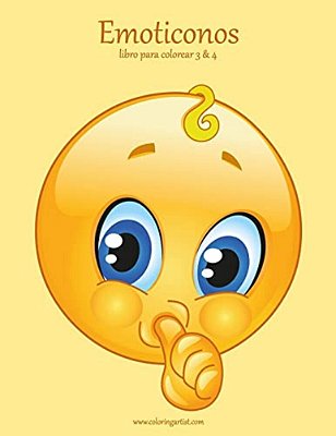 Emoticonos Libro Para Colorear 3 & 4-..