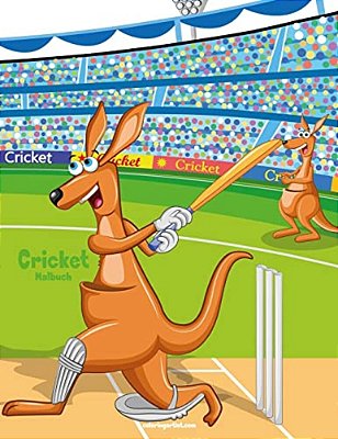 Cricket-Malbuch 1-..