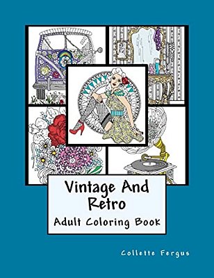 Vintage & Retro: Coloring Book-..