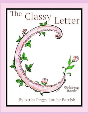 The Classy Letter C Coloring Book-..
