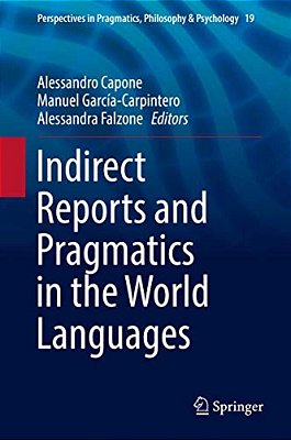 Indirect Reports And Pragmatics In The World Languages-..