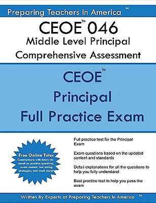 Ceoe 046 Middle Level Principal Comprehensive Assessment: Ceoe 046 Middle Level Principal Comprehensive Assessment-..
