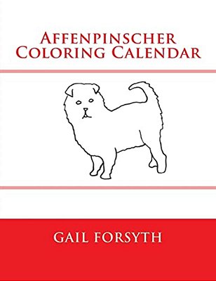 Affenpinscher Coloring Calendar-..