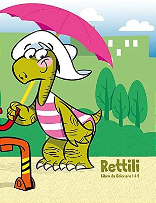 Rettili Libro Da Colorare 1 & 2-..
