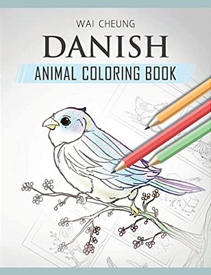Danish Animal Coloring Book-..