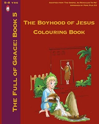 The Boyhood Of Jesus Colouring Book-..