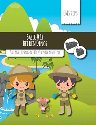 Emsteps #14 Bei Den Dinos: Bauanleitungen Für Noppenbausteine-..