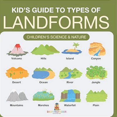 Kid S Guide To Types Of Landforms - Children's Science & Nature-..