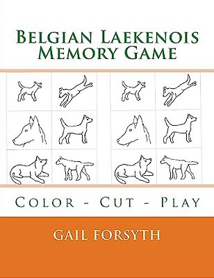 Belgian Laekenois Memory Game: Color - Cut - Play-..