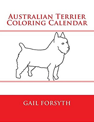Australian Terrier Coloring Calendar-..