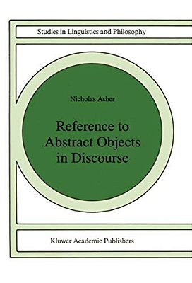 Reference To Abstract Objects In Discourse-..