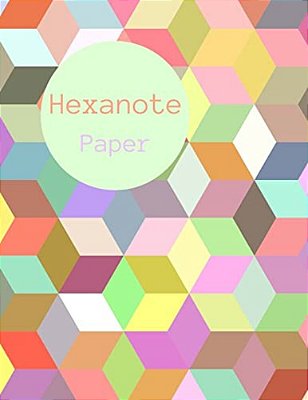 Hexanote Paper: Hex Paper (Or Honeycomb Paper), This Small Hexagons Measure.2" Per Side.100 Pages, 8.5 X 11. Get Your Game On: -)-..