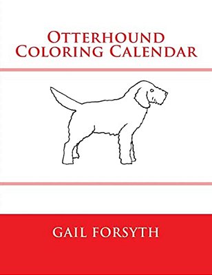 Otterhound Coloring Calendar-..