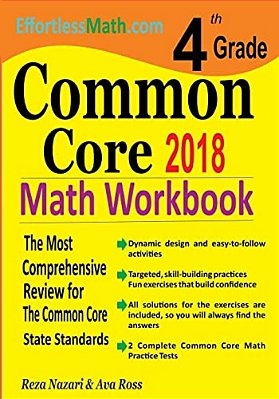 4Th Grade Common Core Math Workbook: The Most Comprehensive Review For The Common Core State Standards-..