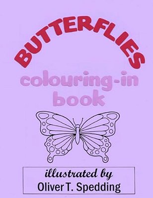 Butterflies Colouring-In Book-..