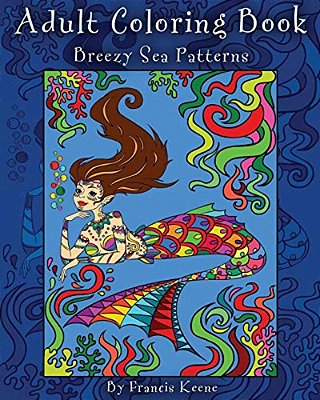 Adult Coloring Book: Breezy Sea Patterns-..