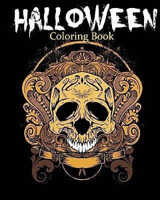 Halloween Coloring Book-..