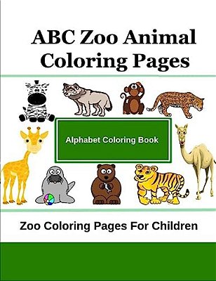 Abc Zoo Animal Coloring Pages: Zoo Coloring Pages For Children-..