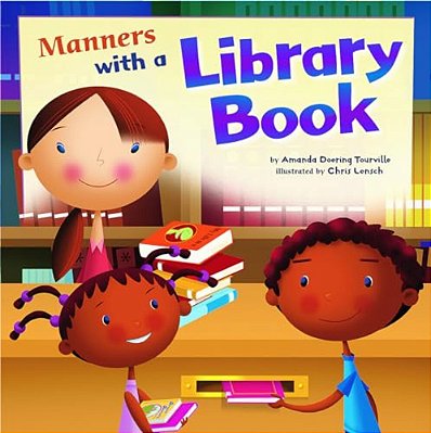 Manners With A Library Book-..