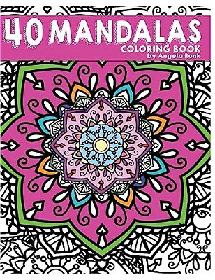 40 Mandalas Coloring Book-..