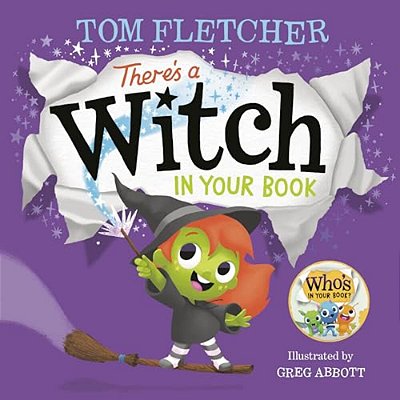 There's A Witch In Your Book: An Interactive Book For Kids And Toddlers-..